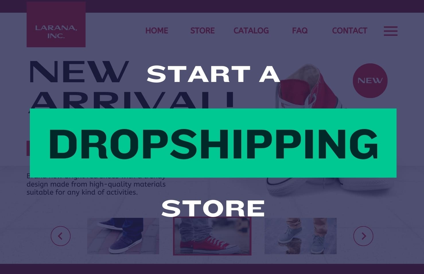 start a dropshipping store today