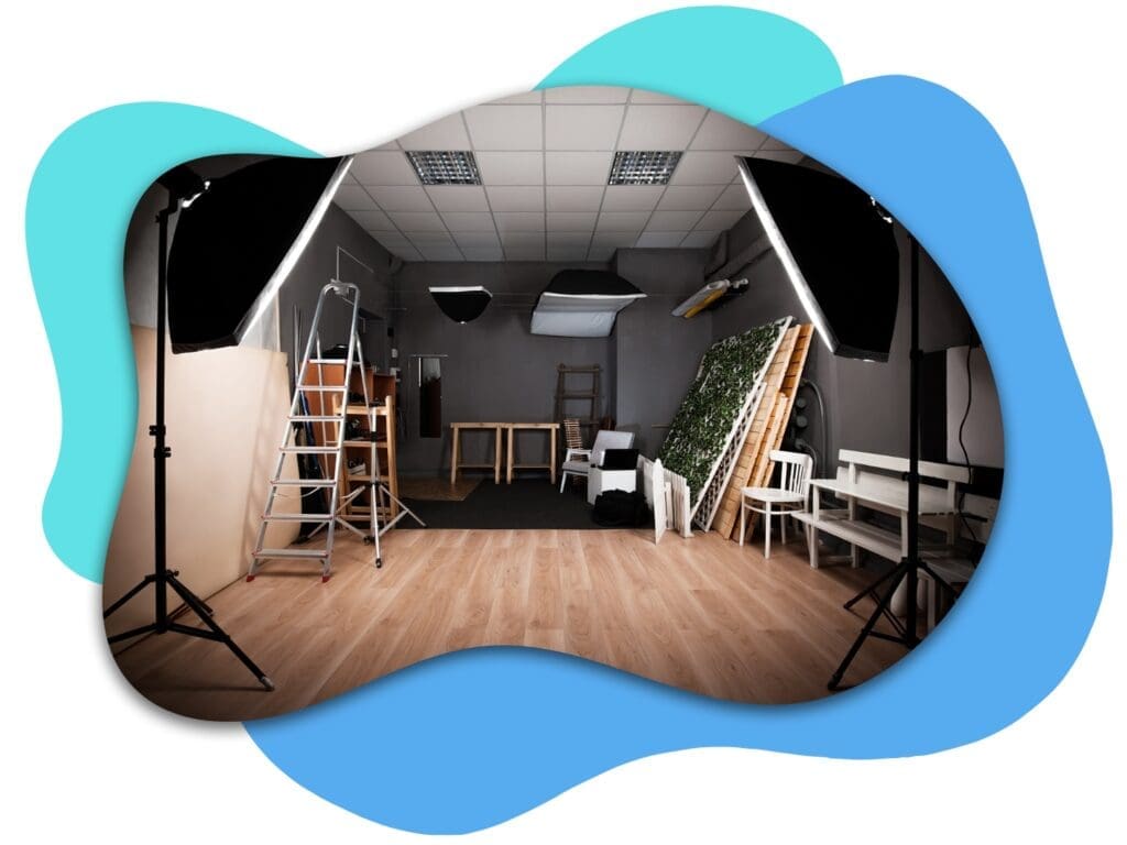 What is a home photography studio?