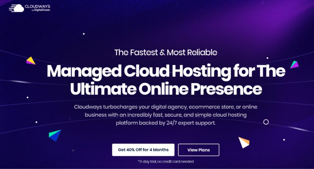 Cloudways hosting for Divi