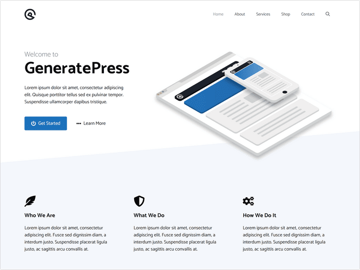 GeneratePress - Besth Free Theme for Blogs