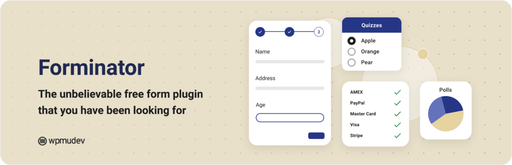 Forminator form plugin