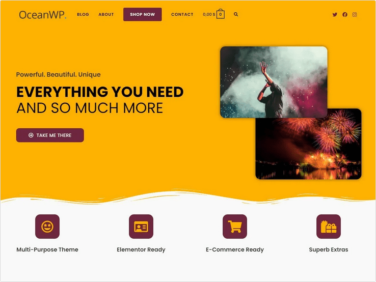 Best Free WordPress Theme - OceanWP