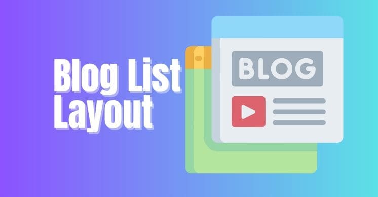 Divi Blog Module List layout