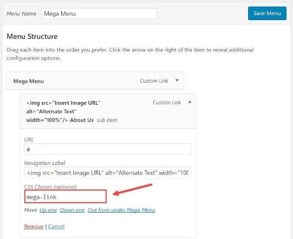 Add link Class