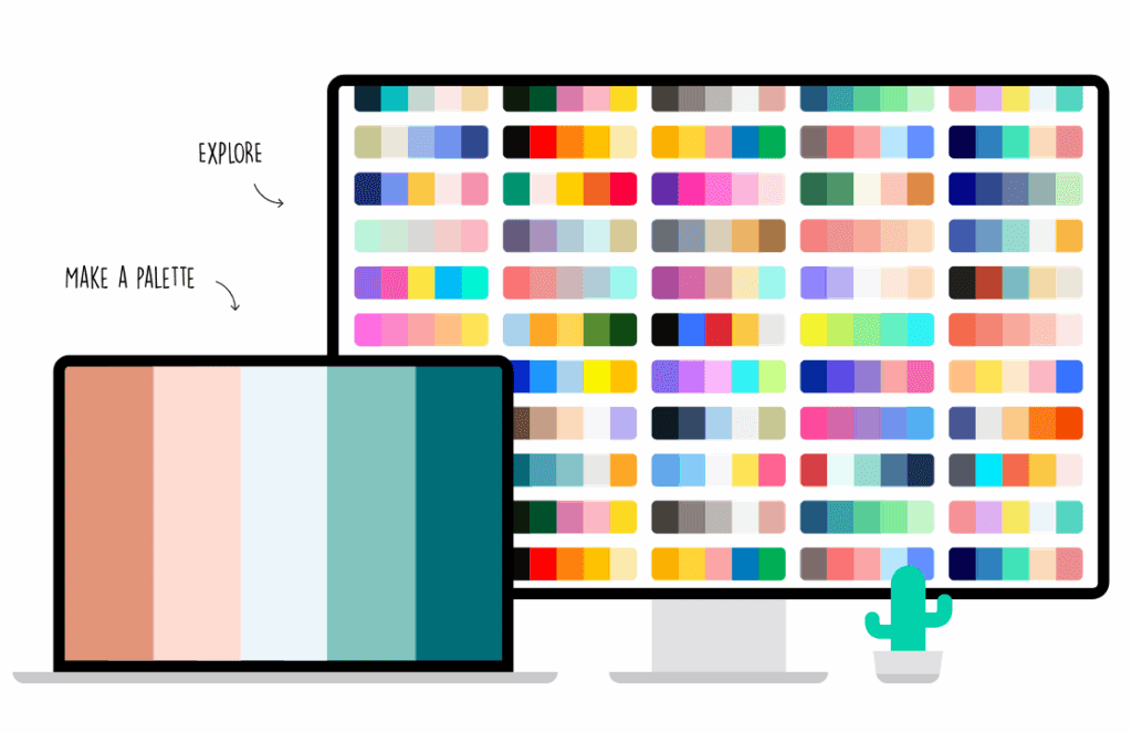 Use coolors to generate a colour scheme